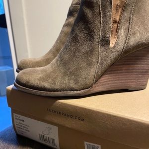 Lucky brand booties